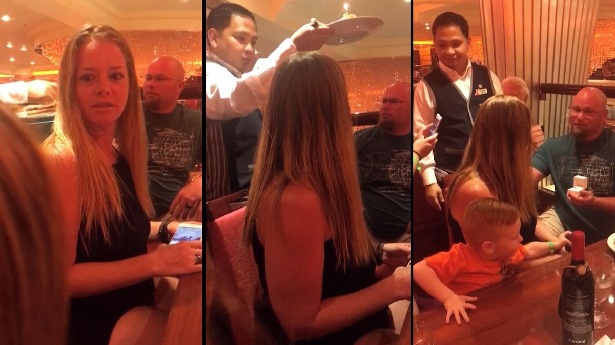 Žádost o ruku nevyšla podle plánu, předčasně ji vyzradil agilní číšník