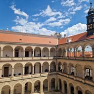 Památka UNESCO - zámek Litomyšl na Svitavsku.