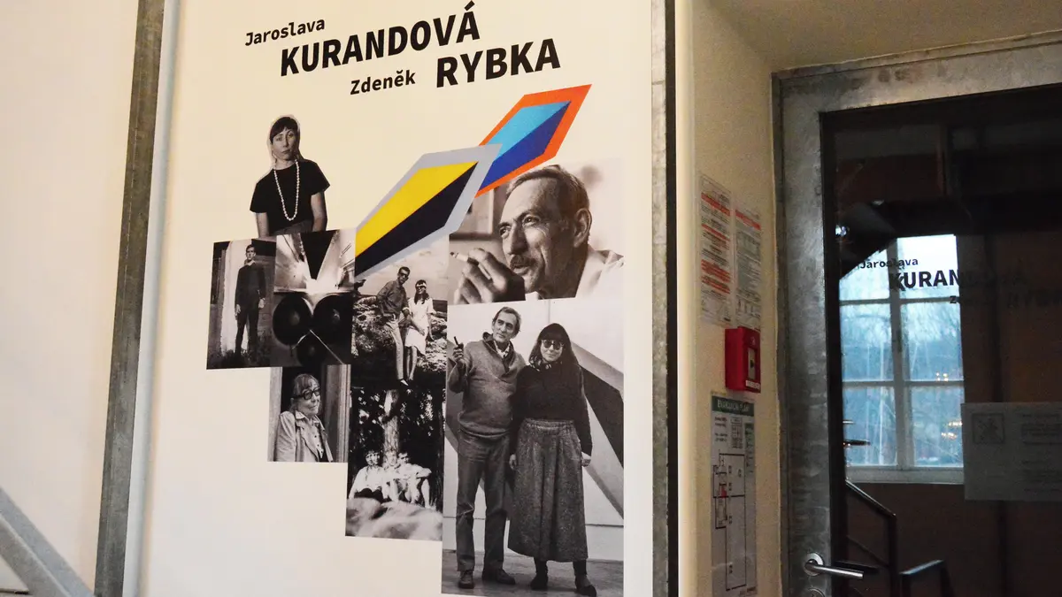 Umělecký pár Kurandová a Rybka jsou propojeni nejen umělecky, ale i duchovně a lidsky