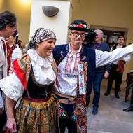 Oto Klempíř s Janou Mračkovou-Wildumetzovou.