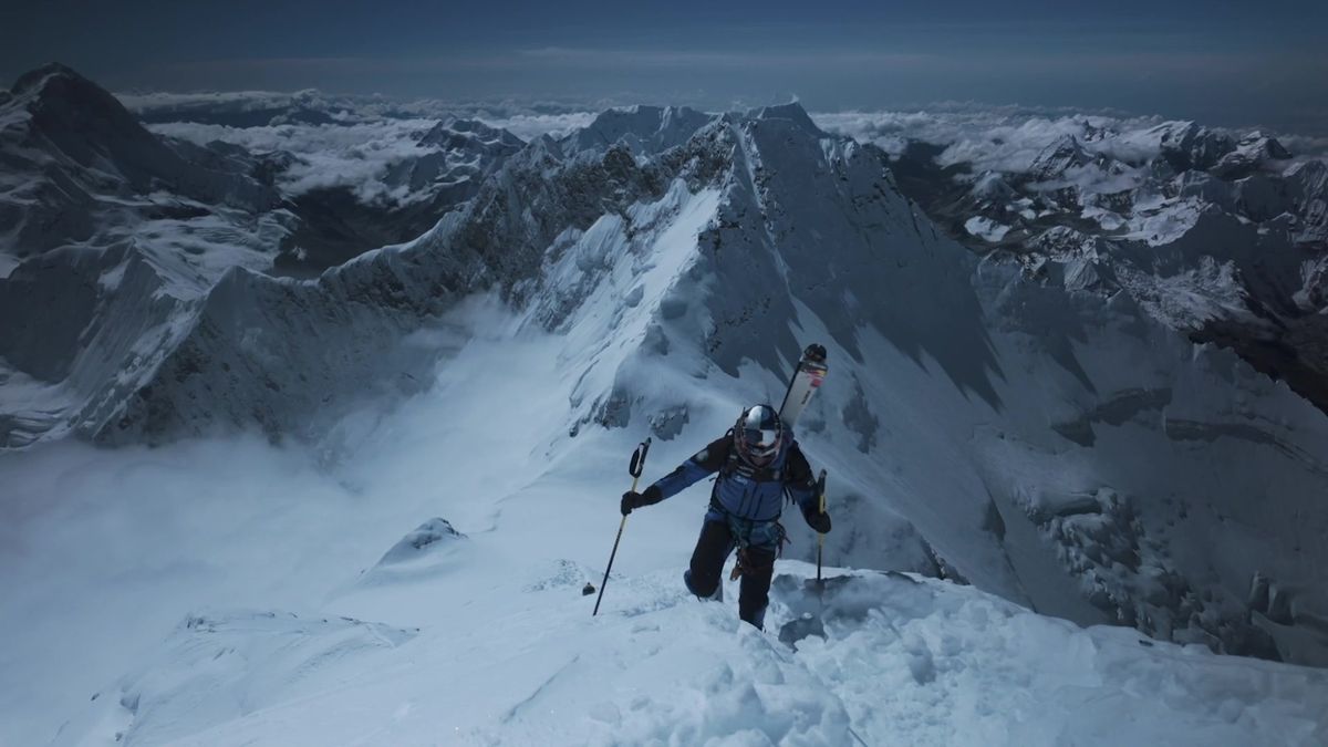 Života si příliš vážím, abych riskoval, prozradil Novinkám Polák, který sjel na lyžích Everest