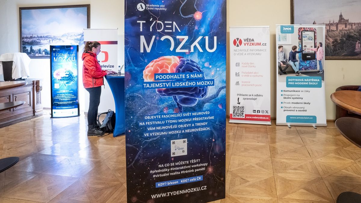 Biologické hodiny, AI i psychické zdraví. V Česku proběhne už 27. ročník Týdne mozku
