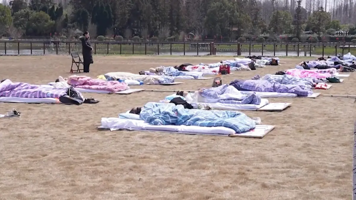 V Číně pořádají soutěže ve spaní, vítězové berou finanční odměnu