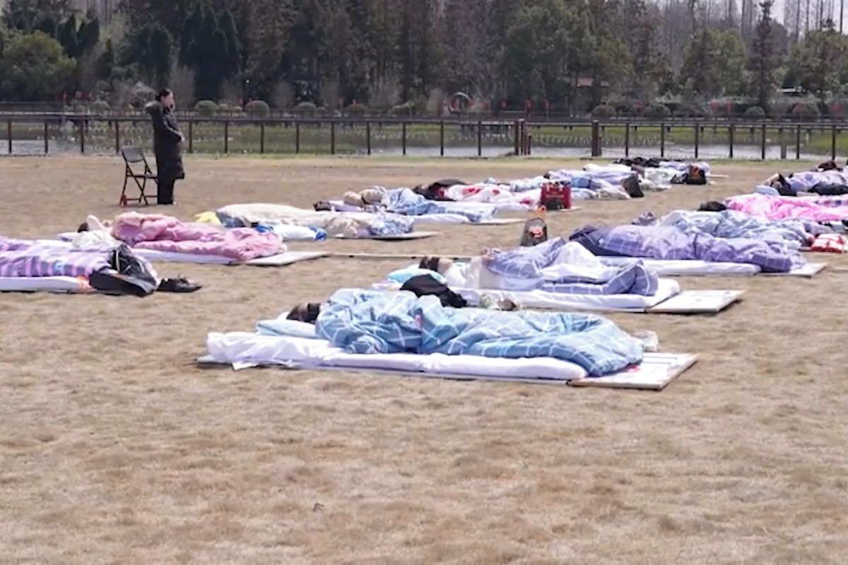 V Číně pořádají soutěže ve spaní, vítězové berou finanční odměnu