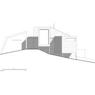 Nákres zadní (východní) strany