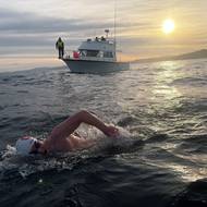 Ve vodě jsou běžně žraloci i medúzy.