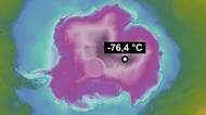 Na Antarktidě naměřili nejnižší březnovou teplotu v historii