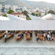 Tržiště vyniká moderními designem i praktičností.