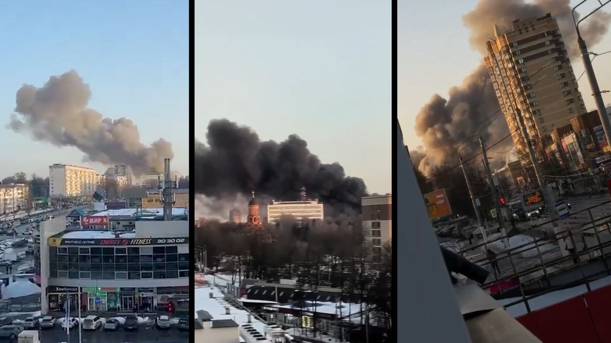 Jedenáct explozí nad Sovětskou čtvrtí. Ukrajina hlásí úspěšný zásah továrny v ruském Brjansku