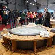 Vystavovatelé mysleli také na relaxaci sportovců.