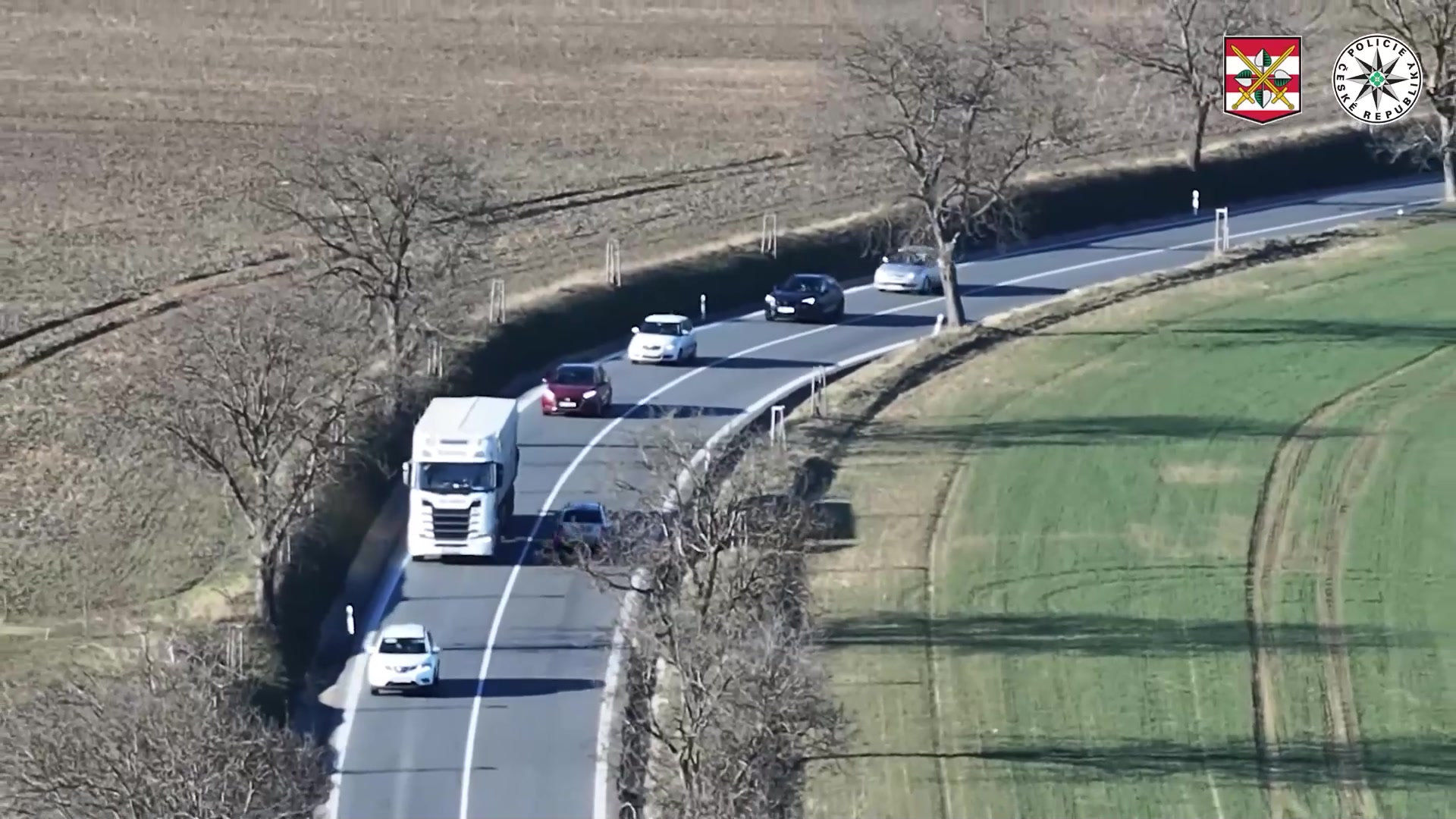 Hình ảnh từ drone cảnh sát