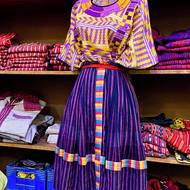 Tradiční oděv v oblasti města Huehuetenango