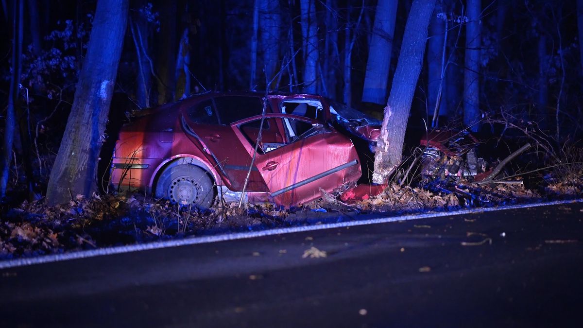 V octavii bylo po nárazu do stromu na Mladoboleslavsku pět zraněných, jeden zřejmě v kufru