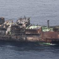 Na začátku března ho ve Středozemním moři zasáhly mořské drony. Mohlo jít o ukrajinskou akci. Země, která se už přes čtyři roky brání ruské agresi, se k útoku nevyjádřila. 