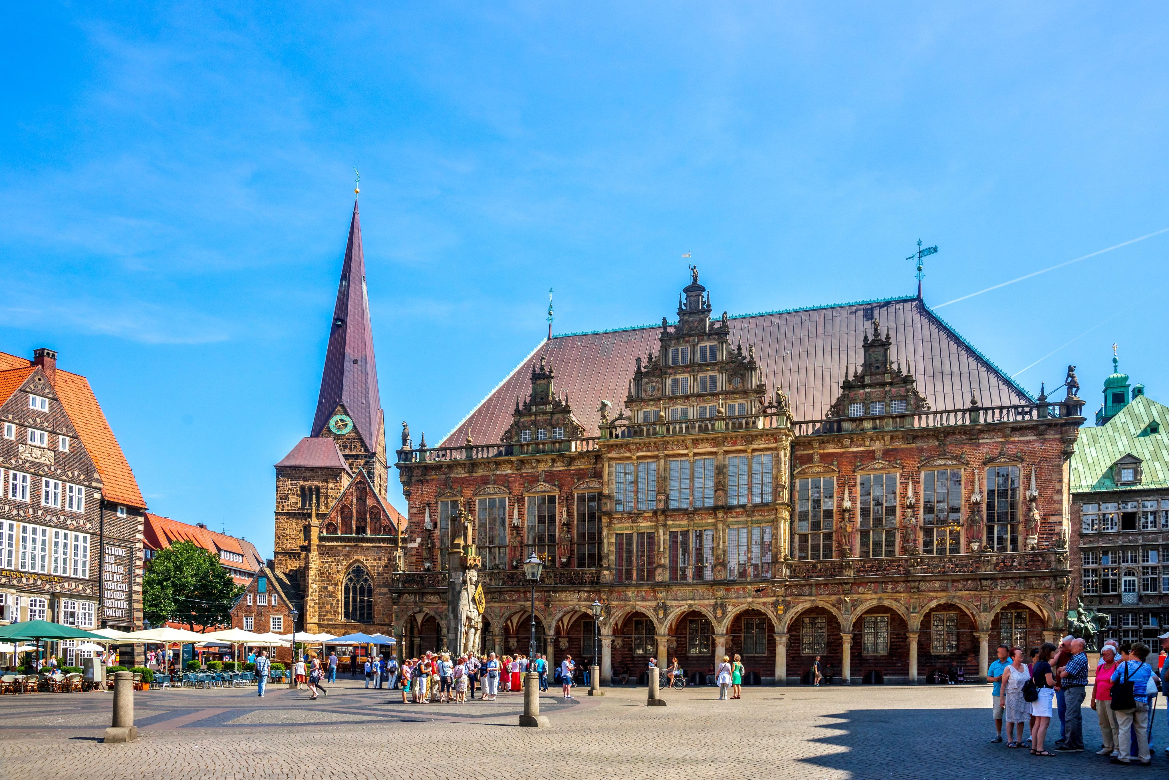 Německé Brémy odmění turisty za chůzi i jízdu na kole