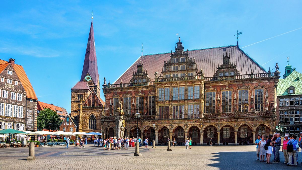 Německé Brémy odmění turisty za chůzi i jízdu na kole