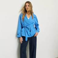 Splývavý trenčkot, Stradivarius, 799 Kč