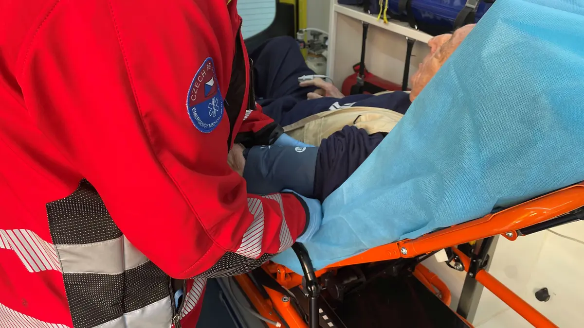 Dvoutunové břemeno zavalilo muže na Karvinsku