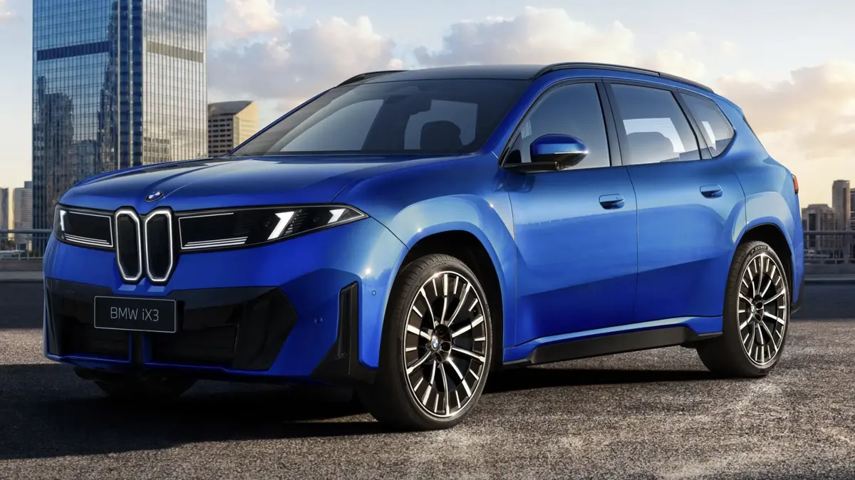 BMW iX3 v Číně přišlo o výsuvné kliky dveří
