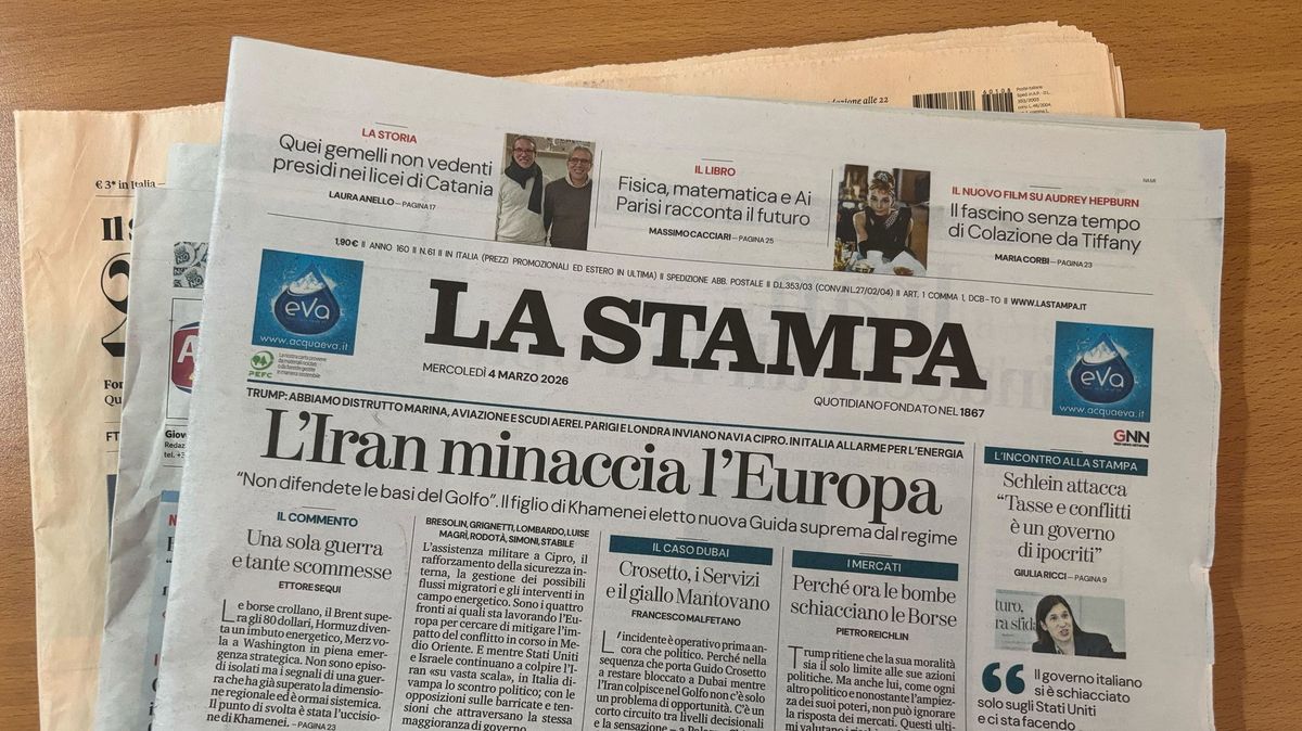 Rodina italských miliardářů Agnelliových prodává svůj deník La Stampa