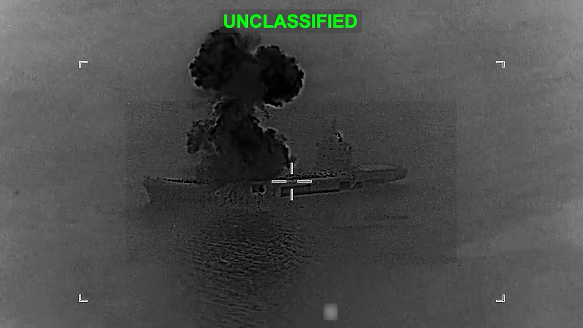 Američané potopili „Pýchu Teheránu“