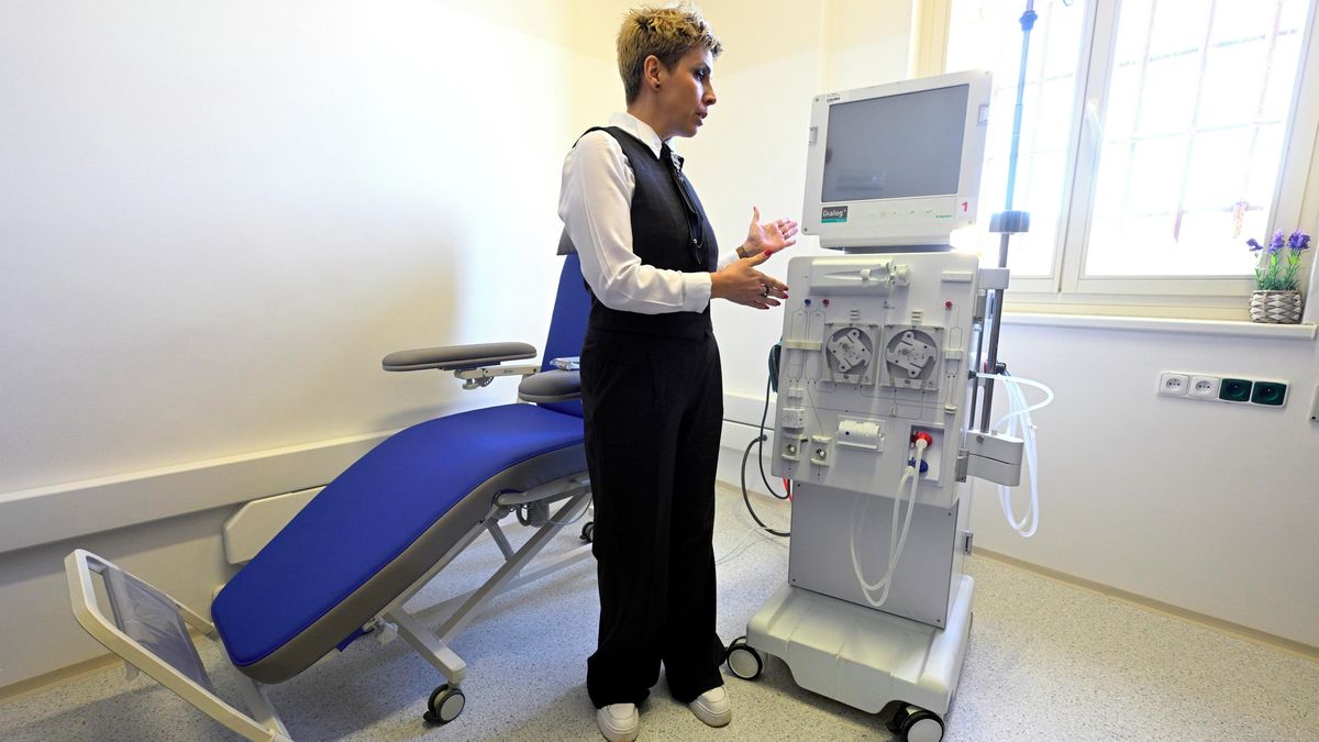 Přístroj na čištění krve pro vězně s poruchou ledvin pořídila pankrácká věznice v Praze. Ušetří tak za eskorty