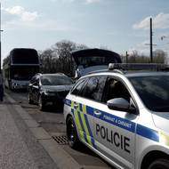 Situaci monitorovala policie.
