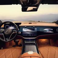 Kabina nabídne moderní digitální zážitek díky palubní desce MBUX Superscreen.