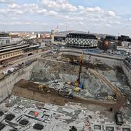 Stavba komplexu šesti budov nazvaný Dornych