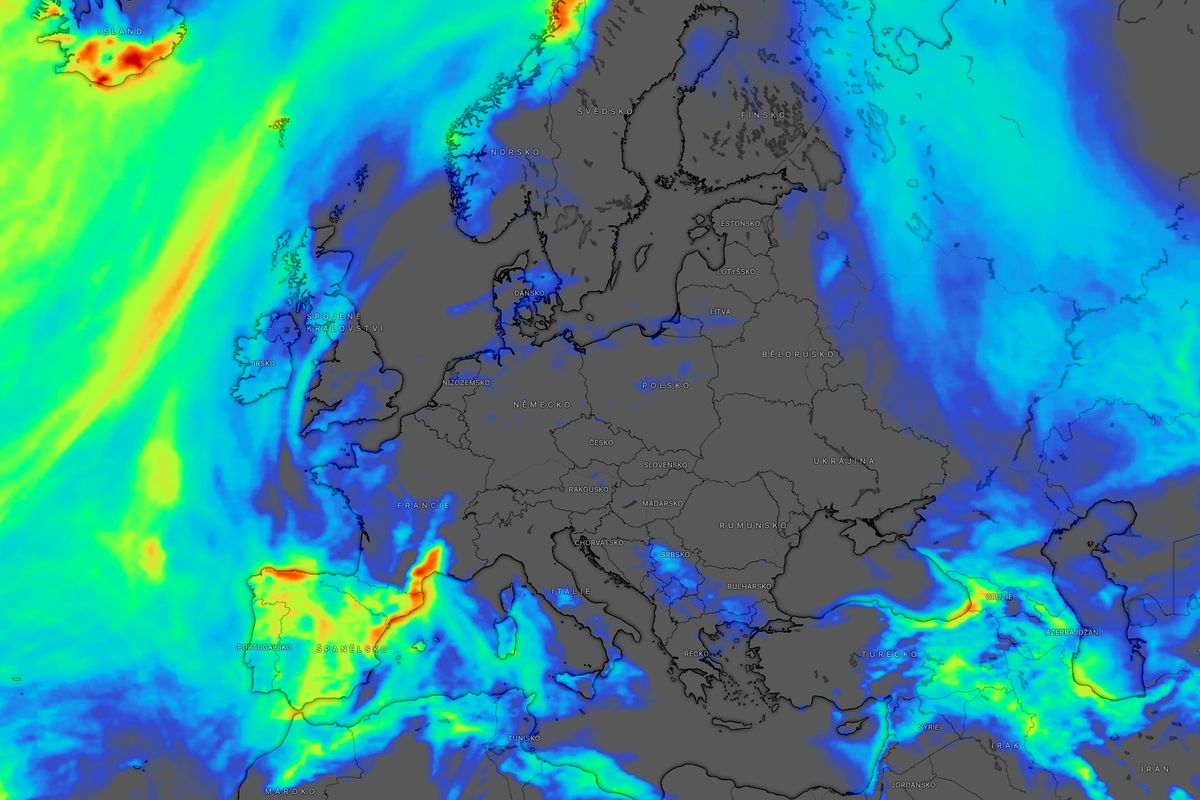 Srážková díra nad střední Evropou. Česko čeká další týden bez deště