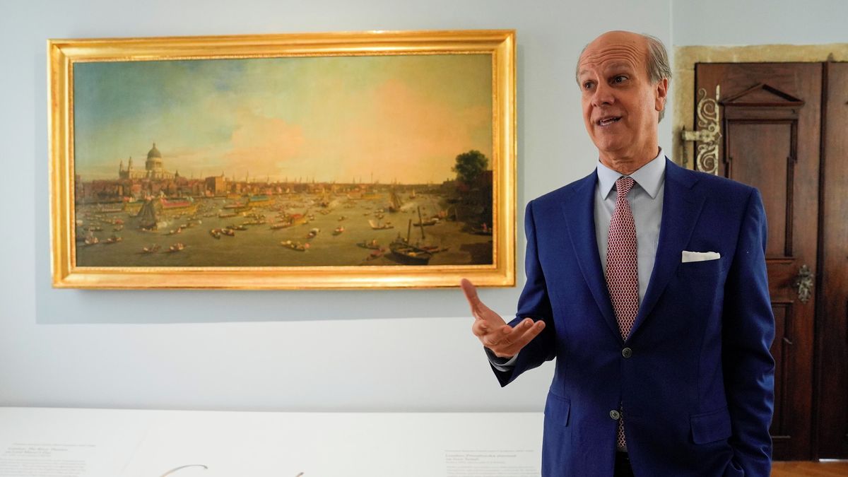 Z Prahy do Vídně. Vzácný Canalettův obraz opustil Lobkowiczký palác