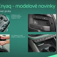 Novinkou je také 230V zásuvka v kufru nebo výkonnější bezdrátová nabíječka mobilních telefonů. 