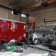 Pro obnovení provozu je potřeba důkladná oprava. Vždyť místní lokomotivy jsou staré i přes 70 let.