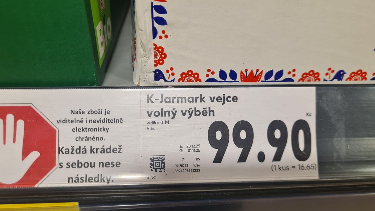 Velikonoční vejce vyjdou draho, může za to chřipka i zákaz klecí