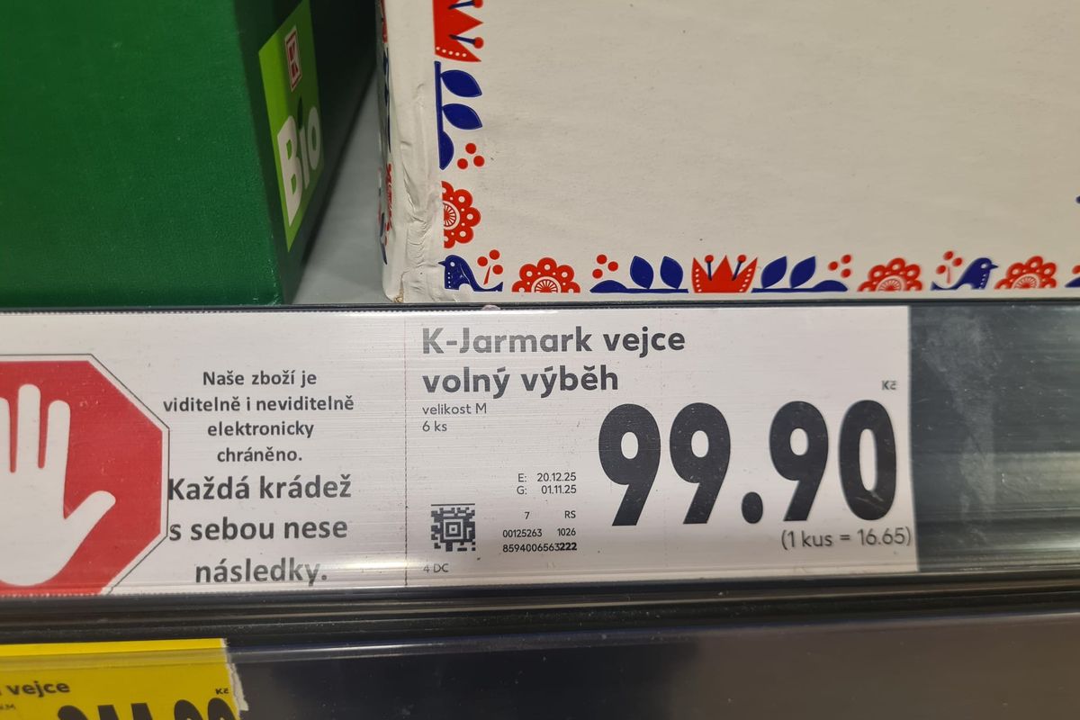 Velikonoční vejce vyjdou draho, může za to chřipka i zákaz klecí