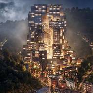 Projekt Golmok-gil Sky Commons má za cíl vybudovat komunitu vně výškové budovy. Bydlet v obrovské stavbě totiž nemusí nutně znamenat izolovanost a pocit odcizení. Návrh vytvořil tým z Jižní Koreje.