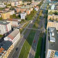 Lávka umožní překonat čtyřproudovou magistrálu  