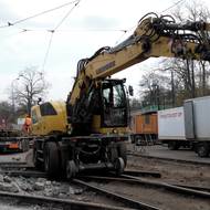 Rozebírání kolejí