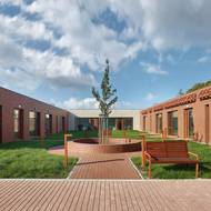 Podstatným prvkem jsou zahrady. Ty jsou celkem dvě a z každé těží dvě sousední domácnosti. 