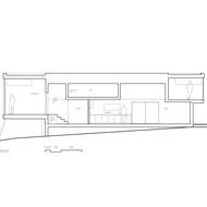 Podélný řez stavbou