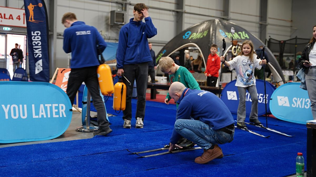 Běžkovat v březnu v Praze? Letňany zaplavili sportovní nadšenci