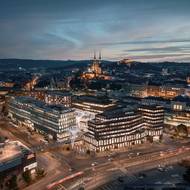 Vizualizace budoucí podoby komplexu Dornych