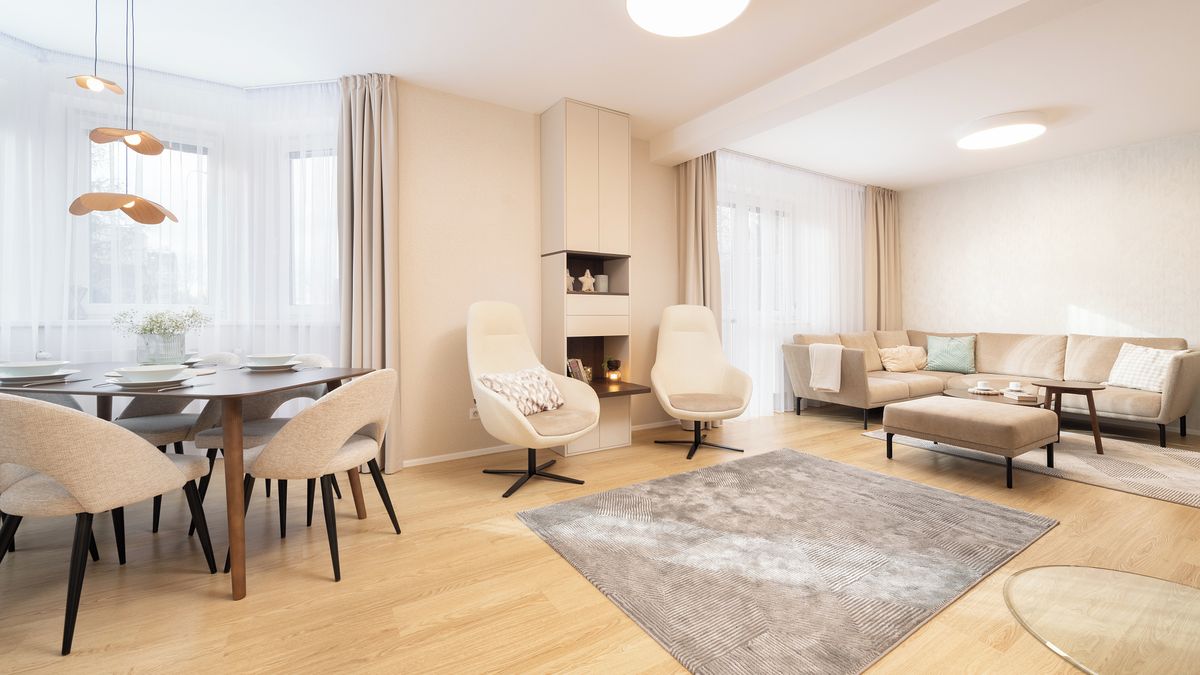 Práci interiérové designérky znali od příbuzných, teď proměnila i jejich řadovku