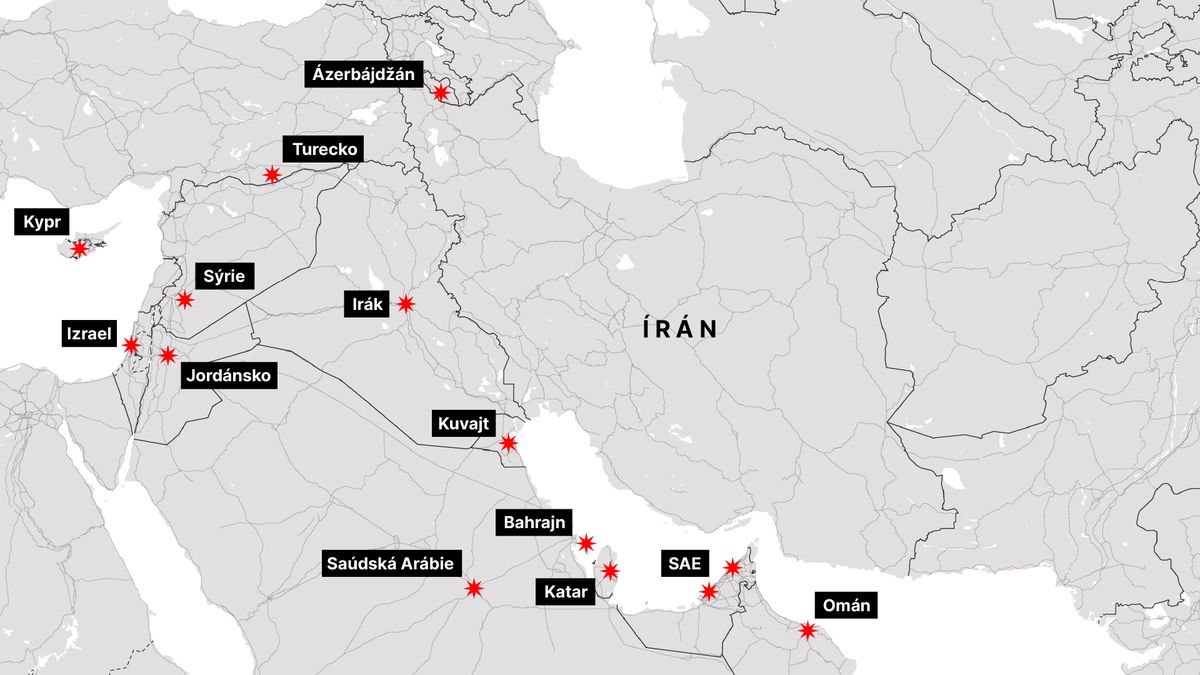 PŘEHLEDNĚ: Které země napadl Írán