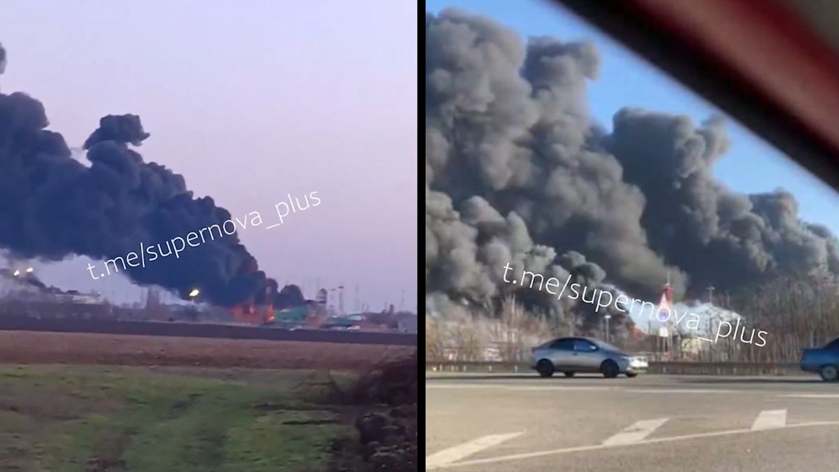 Ukrajina udeřila na jeden z největších ropných uzlů na jihu Ruska