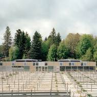 Multikulturní hala Centre le Foirail ve francouzském Laguiole navrhla studia Betillon & Freyermuth a Crypto Architectes.