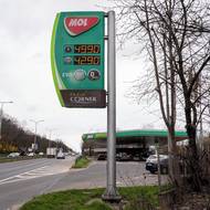 Ceny maďarského řetězce MOL.