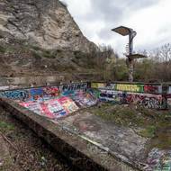 Bazén byl uzavřen v roce 1955.