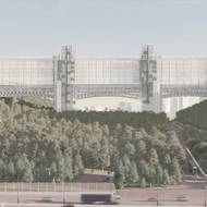 Jihokorejský tým navrhl mrakodrap umístěný na zapomenuté skládce v Nanjinu. Stavba má několik výškových úrovní a několik na sebe navazujících modulů, které zpracovávají na skládce uložený materiál.