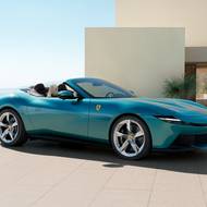 Ferrari Amalfi Spider v barvě zelené Costiera